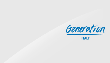 Developing talent: Logo of Generation Italy 